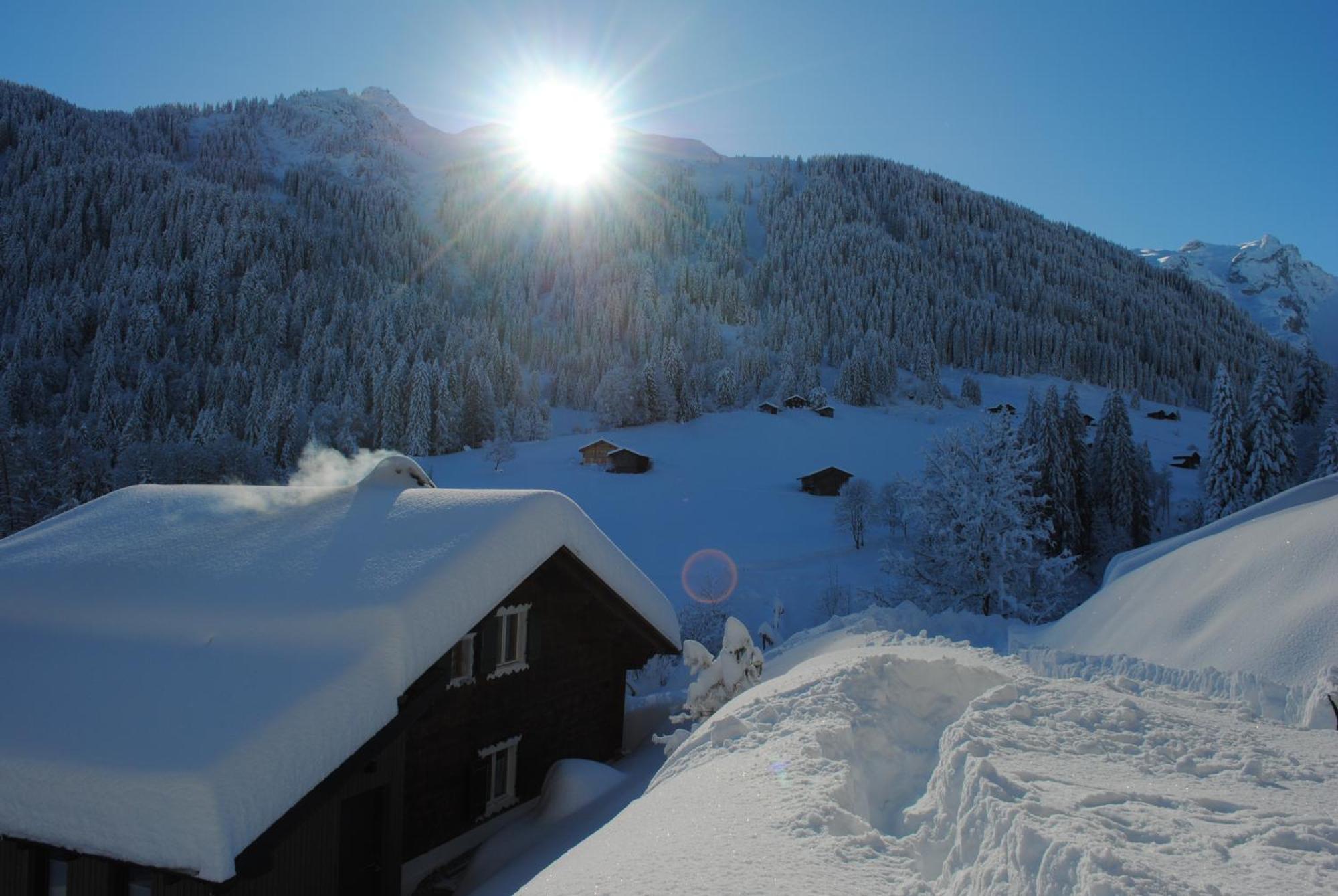 Alpenchalet Piz Huesli Tschagguns Exterior foto